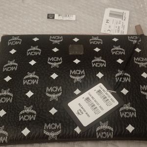 MCM VISETOS ZIP POUCH